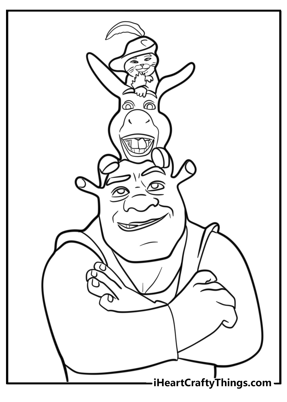 Shrek coloring pages