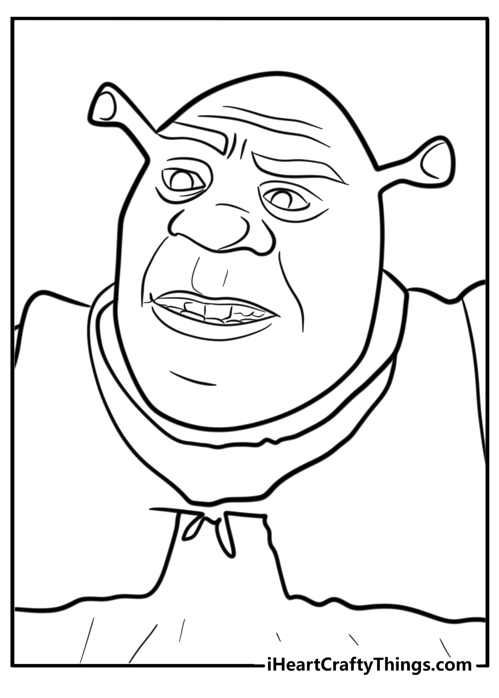 Shrek coloring pictures