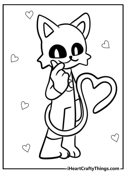 20 New Smiling Critters Coloring Pages (100% Free To Print)
