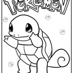 Squirtle coloring page