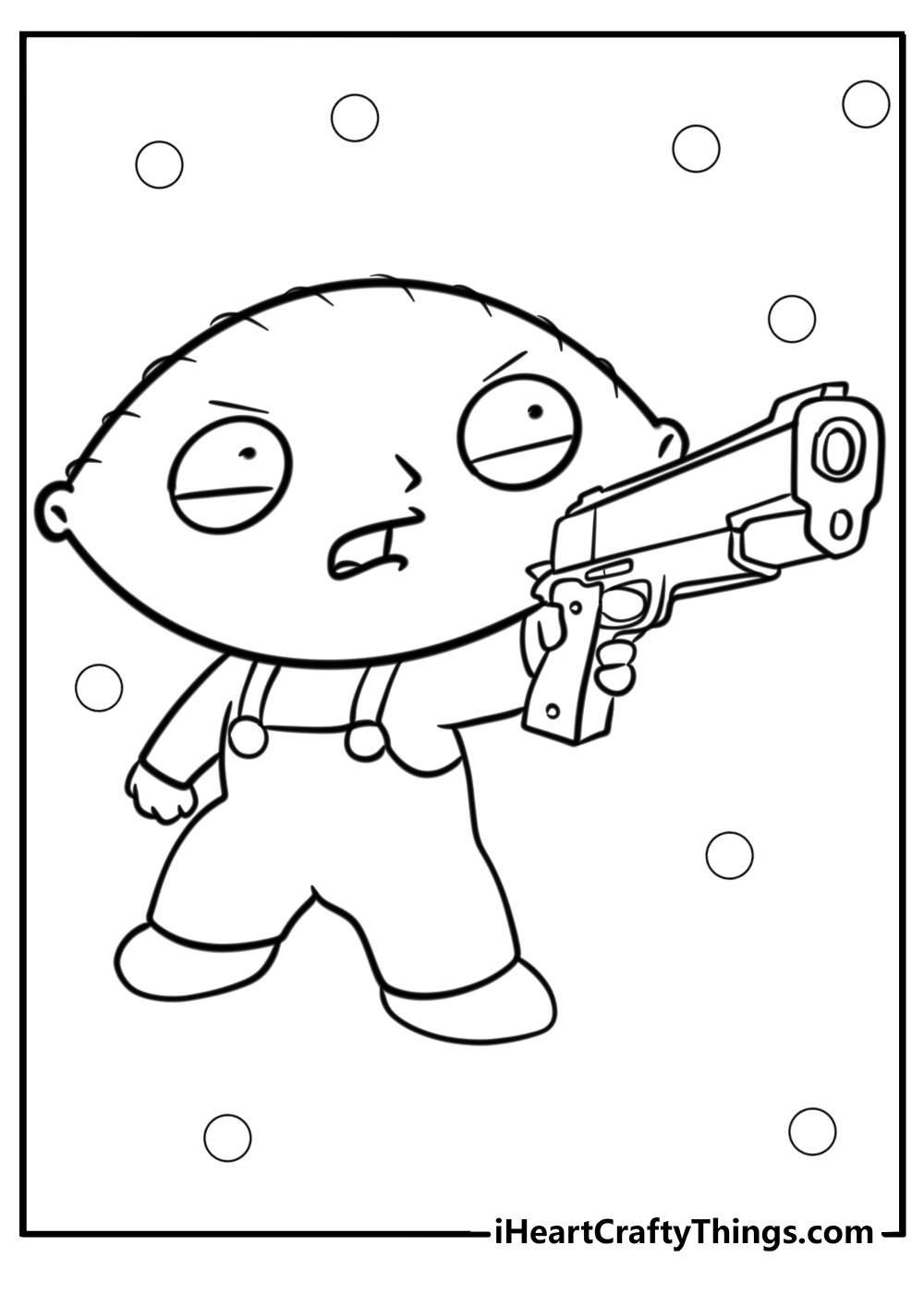 Stewie coloring page