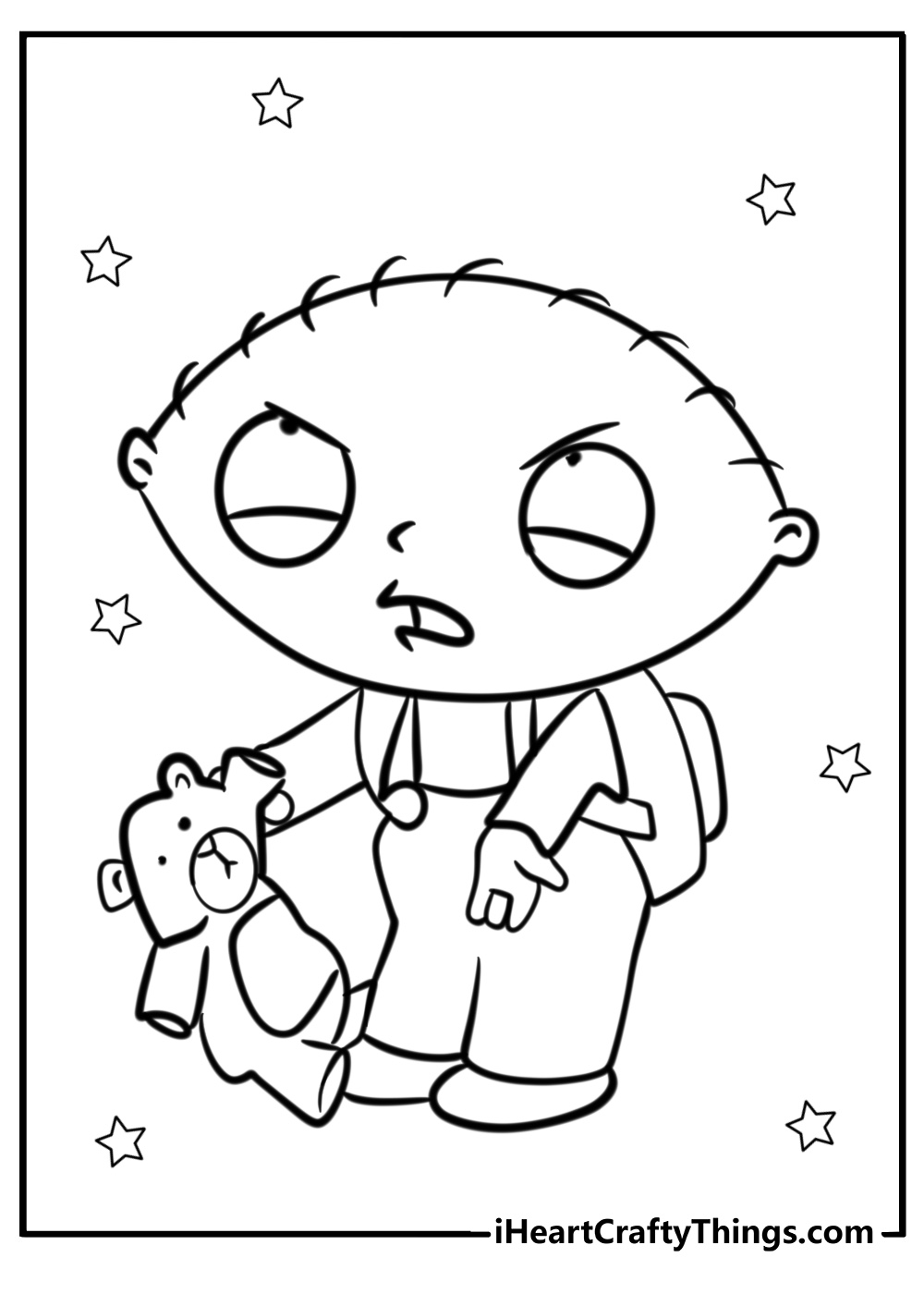 Stewie coloring pages