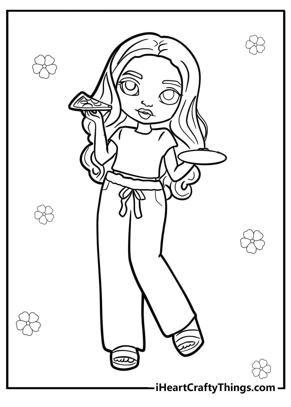 Violet rainbow high coloring pages