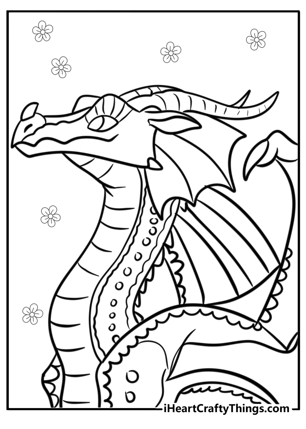 Wings of fire coloring book pages