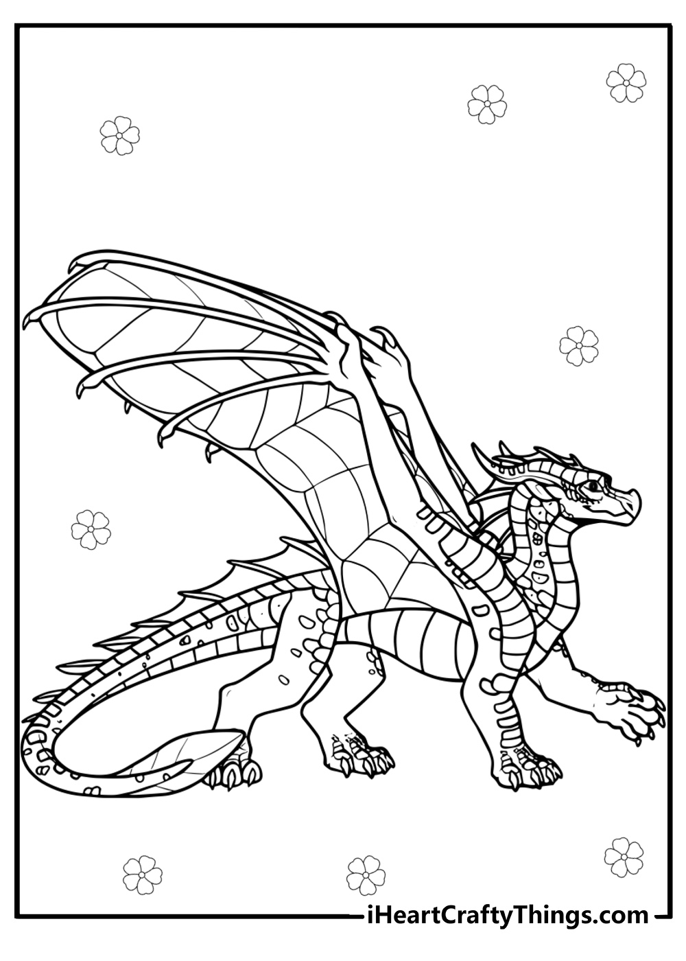 Wings of fire coloring pages hivewing