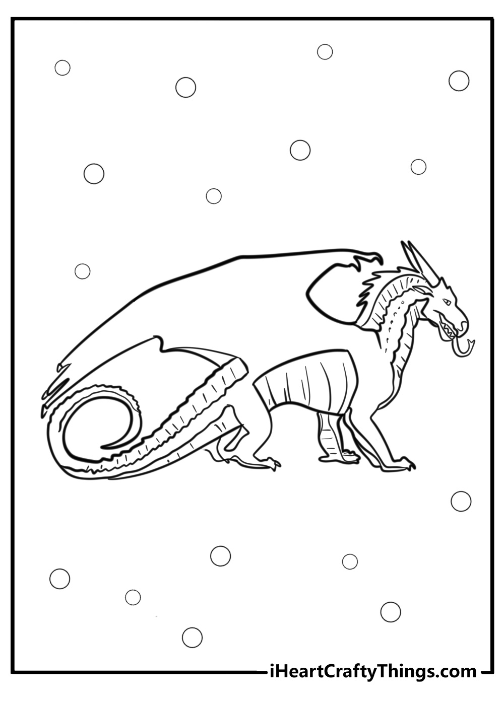 Wings of fire coloring pages nightwing