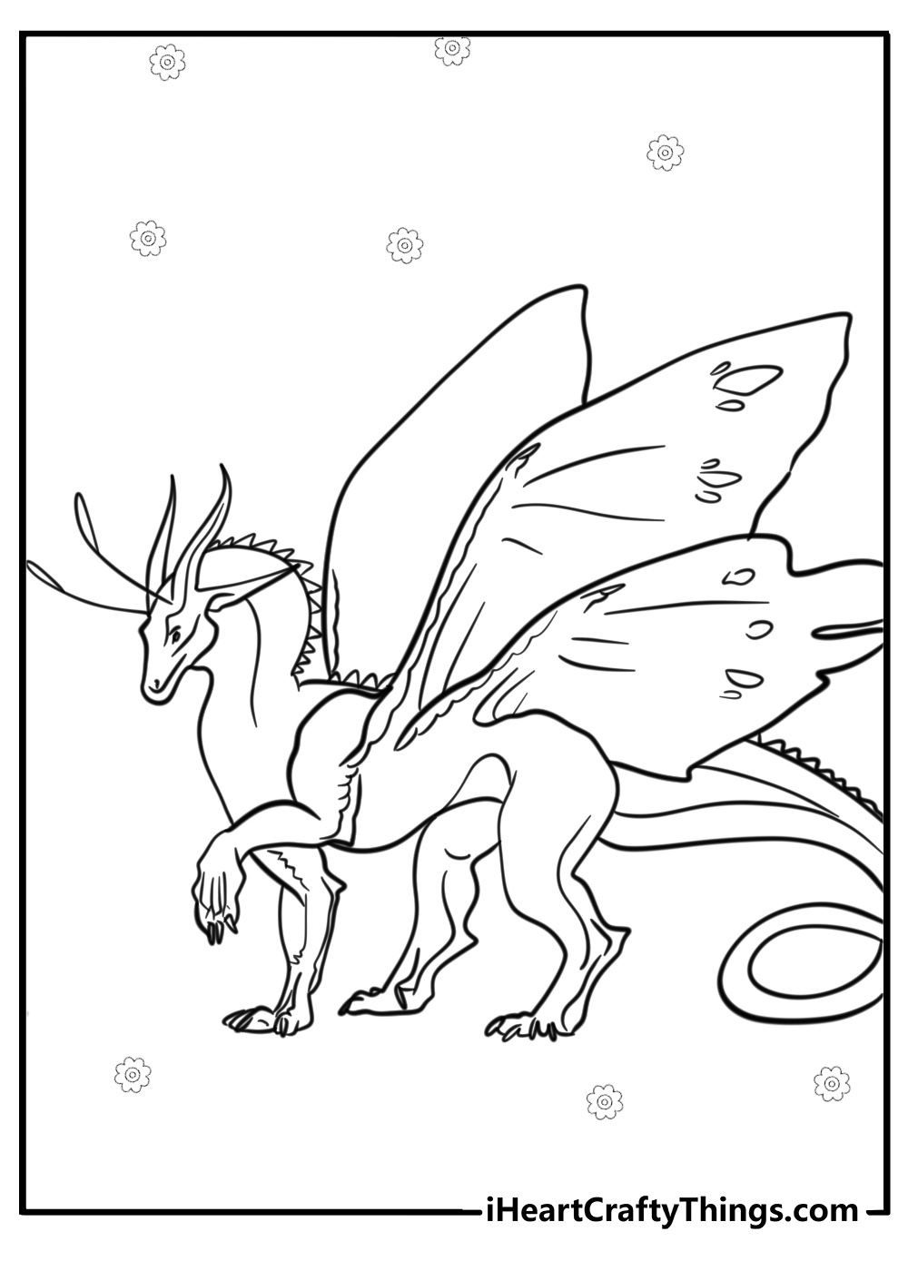 Wings of fire coloring pages silkwing