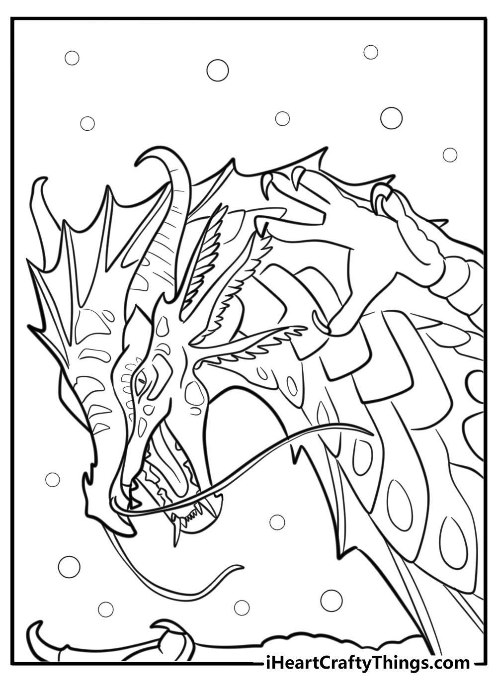 Wings of fire seawing coloring pages