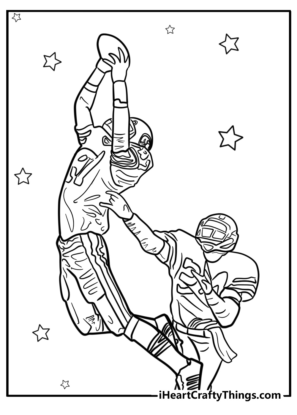 49ers football team game day free pdf coloring page