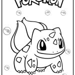 Bulbasaur coloring pages