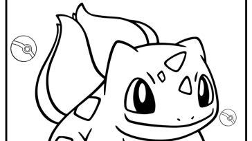 Bulbasaur coloring pages