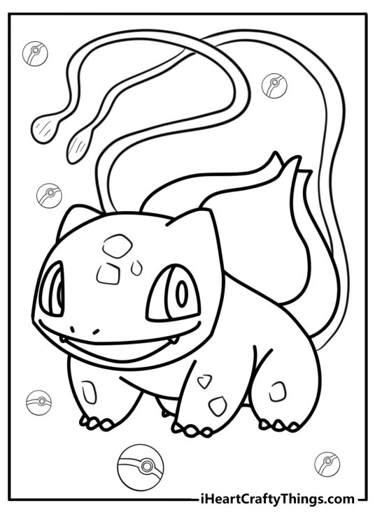 30 Bulbasaur Coloring Pages (Free PDF Printables For Fans)