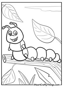 29 New Caterpillar Coloring Pages (100% Free To Print)
