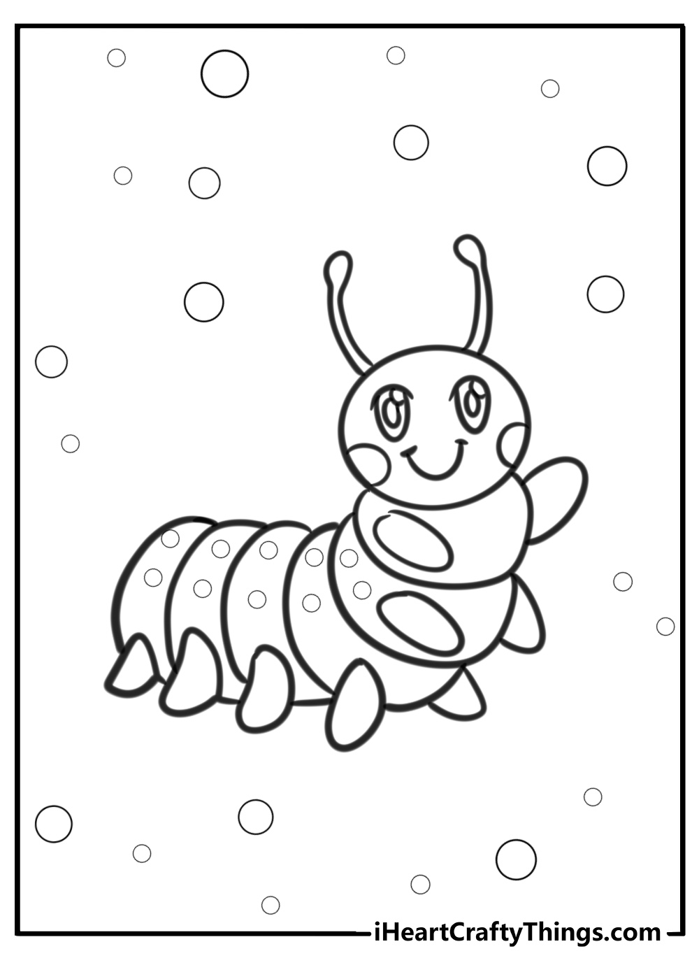 Caterpillar to color