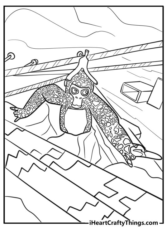 23 Gorilla Tag Coloring Pages