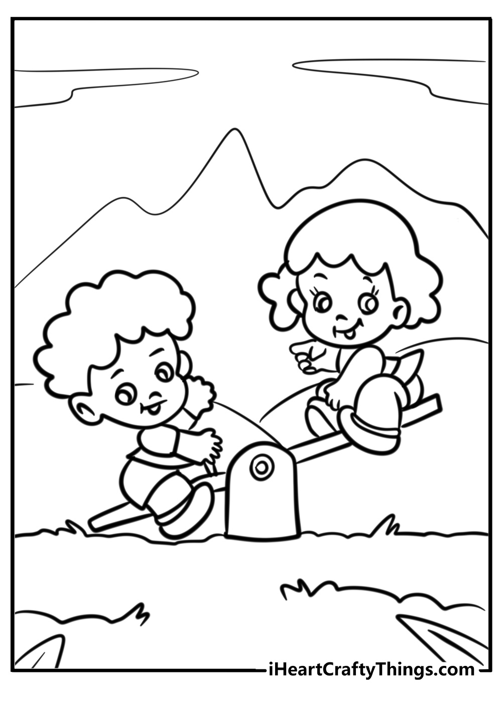 Kawaii bff coloring pages