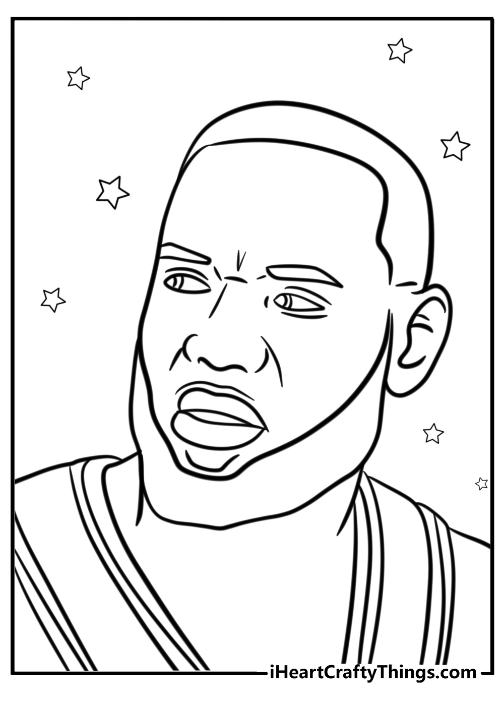 Lebron james coloring pages