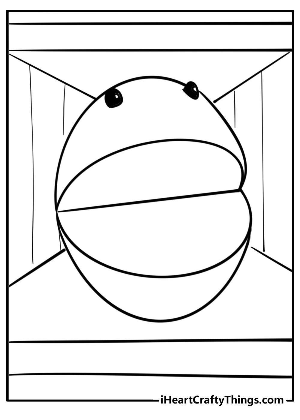 Pac man reaching the end of the maze free pdf page