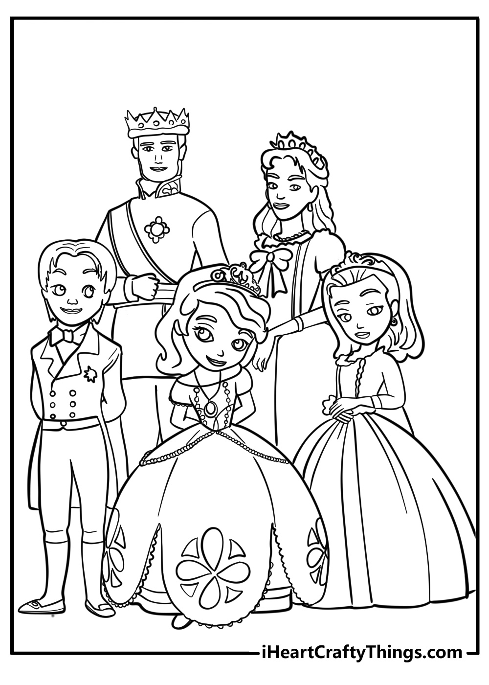 Sofia The Princess Coloring Pages Molon Printable Sofia The Princess Coloring Pages Molon Printable