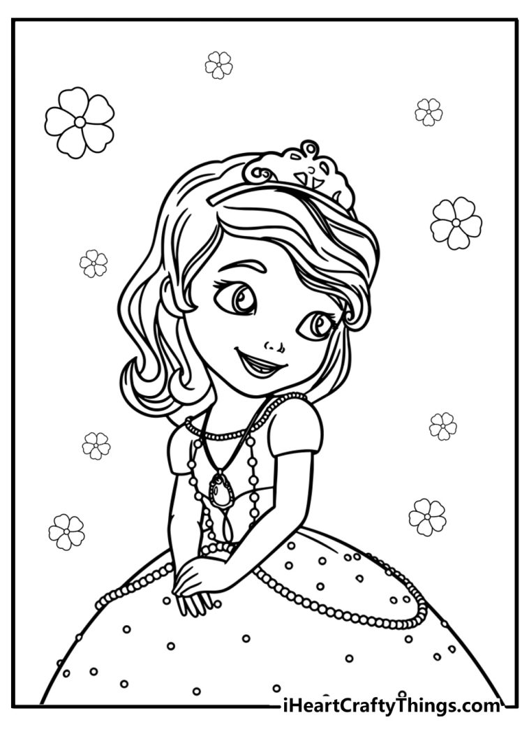 29 New Sofia The First Coloring Pages (100% Free To Print)