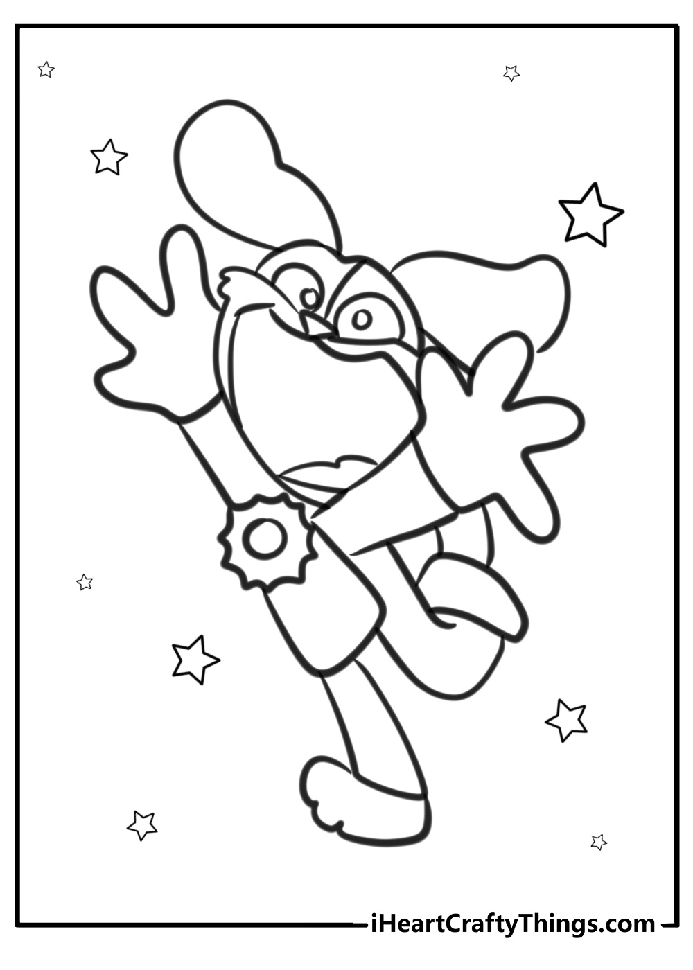 Silly dogday making funny faces free pdf to color