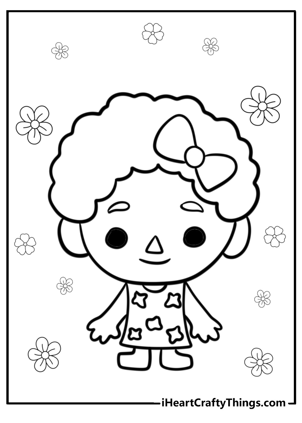 Toca boca baby coloring pages