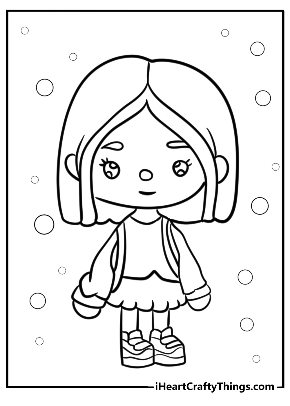 Toca boca coloring pages