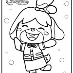 Animal crossing coloring pages