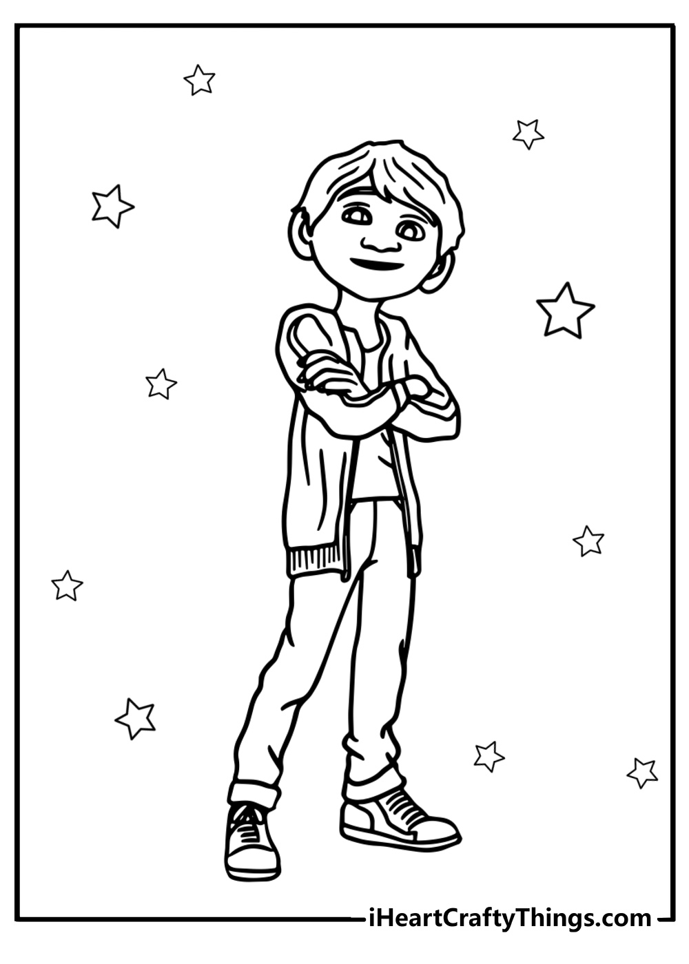 Coco coloring pages