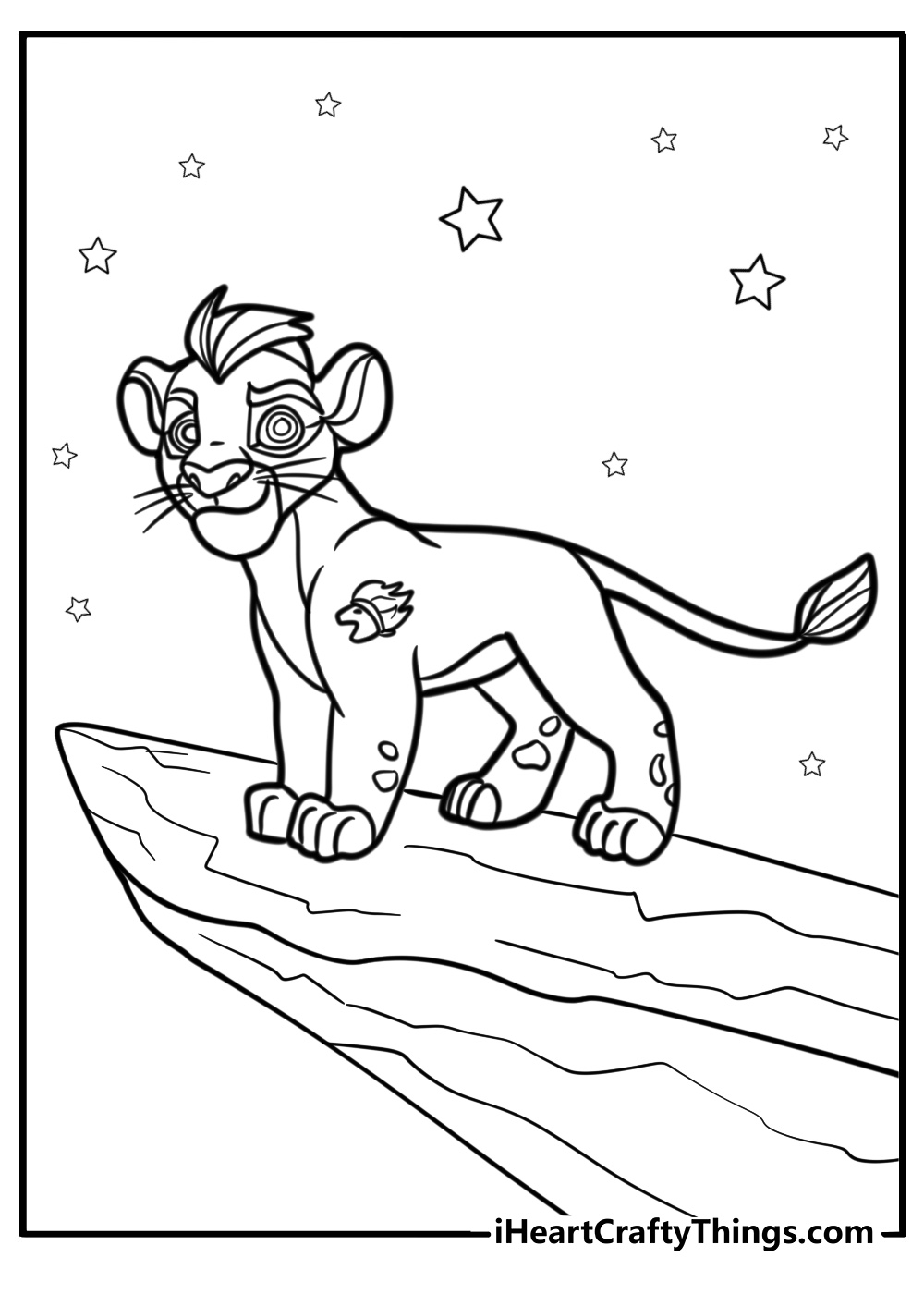 Lion guard coloring pages