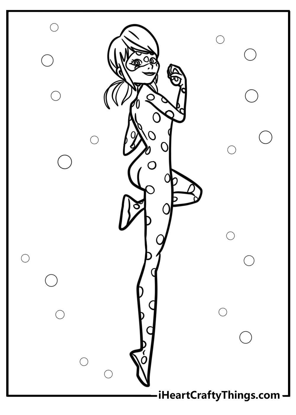 Miraculous ladybug coloring pages