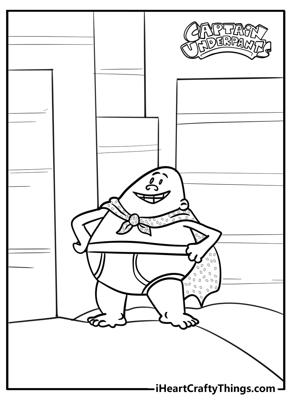 Mr krupp about to transform into captain underpants free coloring page