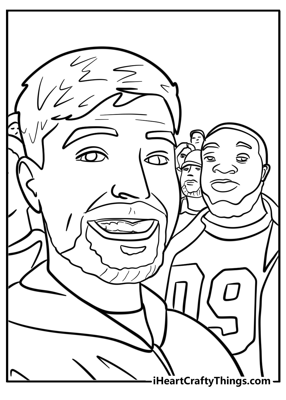 MrBeast playing in a huge challenge detailed coloring sheet