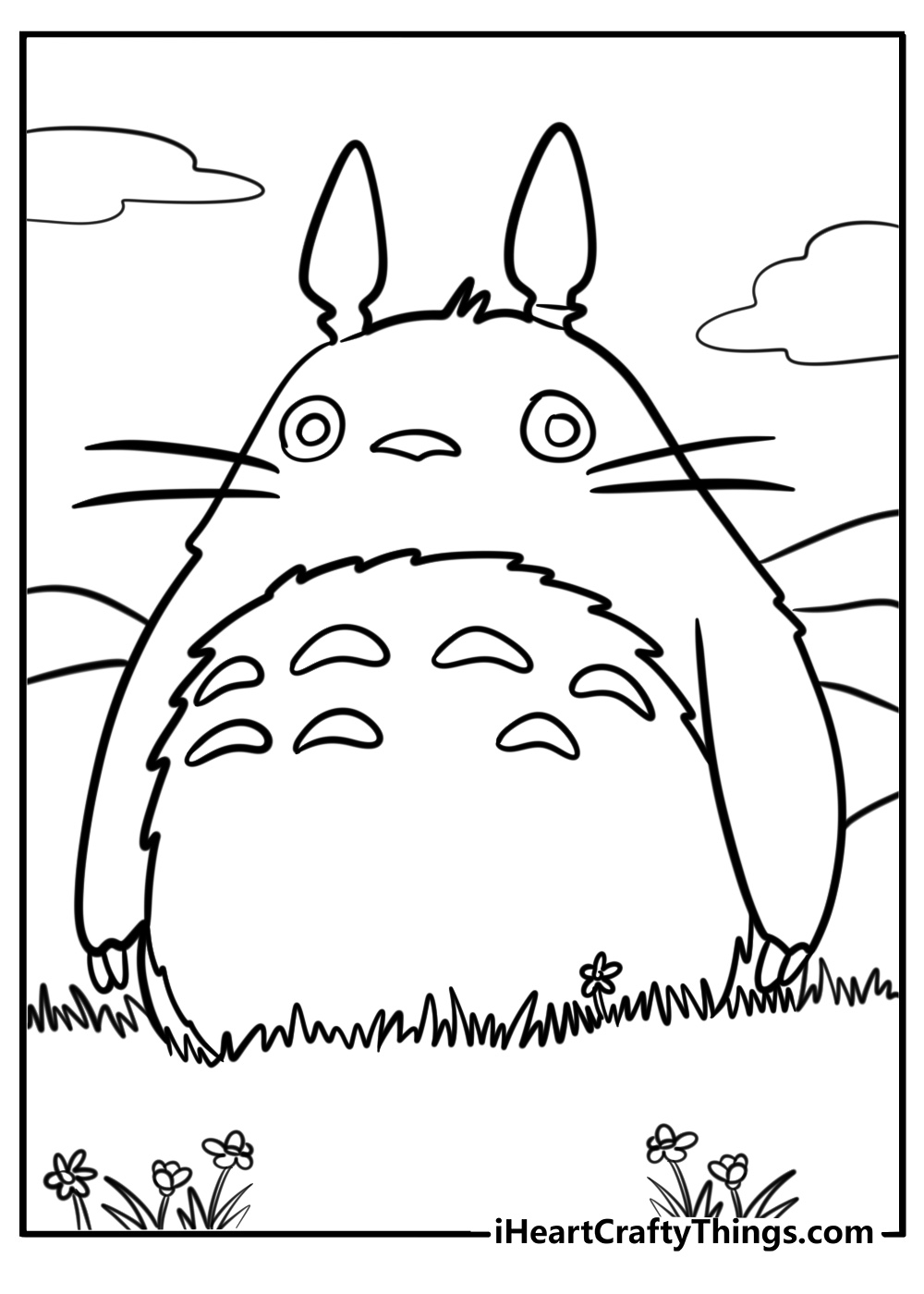 Studio ghibli coloring pages