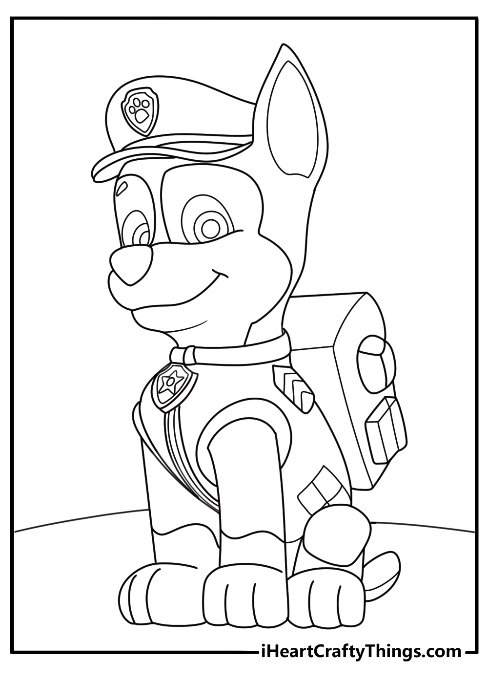 Things To Color Paw Patrol Coloring Pages (60 Sheets To Print For Free)