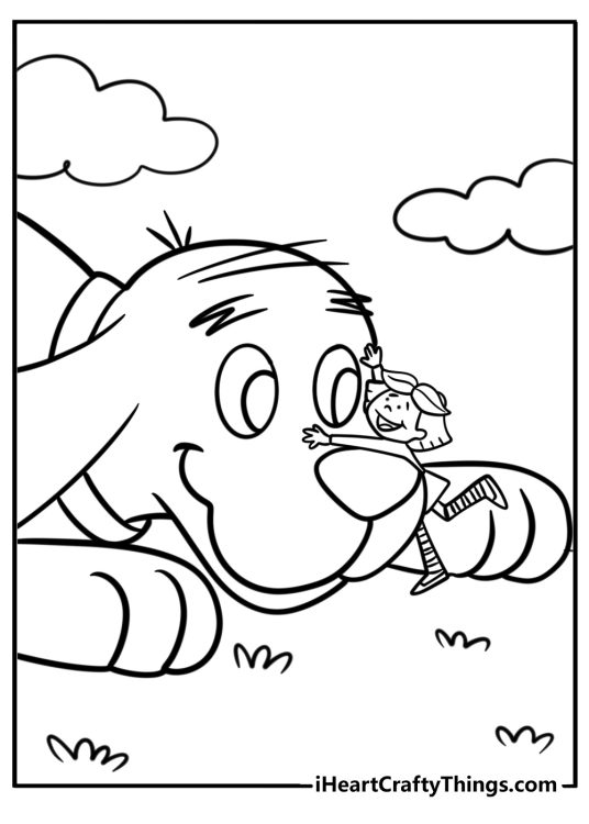 25 Clifford Coloring Pages