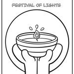 Diwali coloring pages