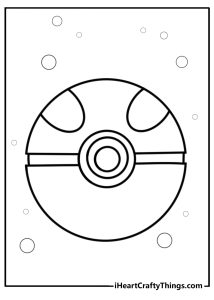 25 Poké Ball Coloring Pages (Printable Free PDF)