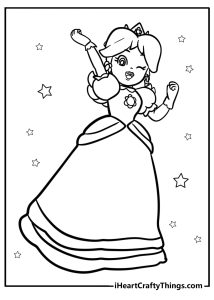 Princess Daisy Coloring Pages: 30 Free Printable PDFs