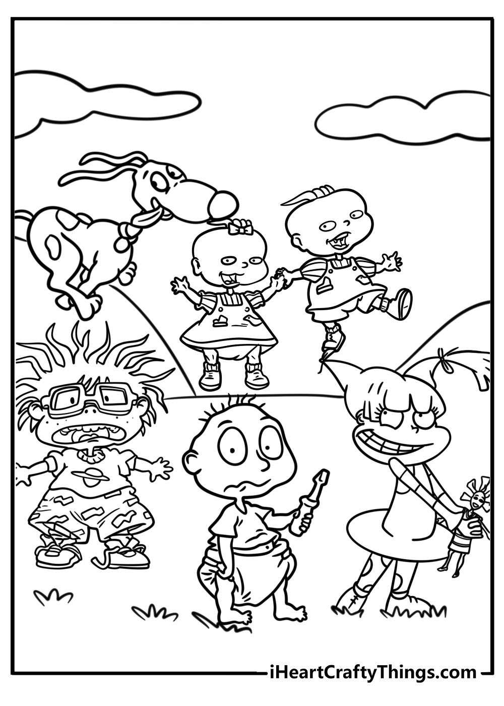 Rugrats coloring pages