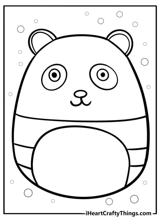 Big size squishmallows coloring pages