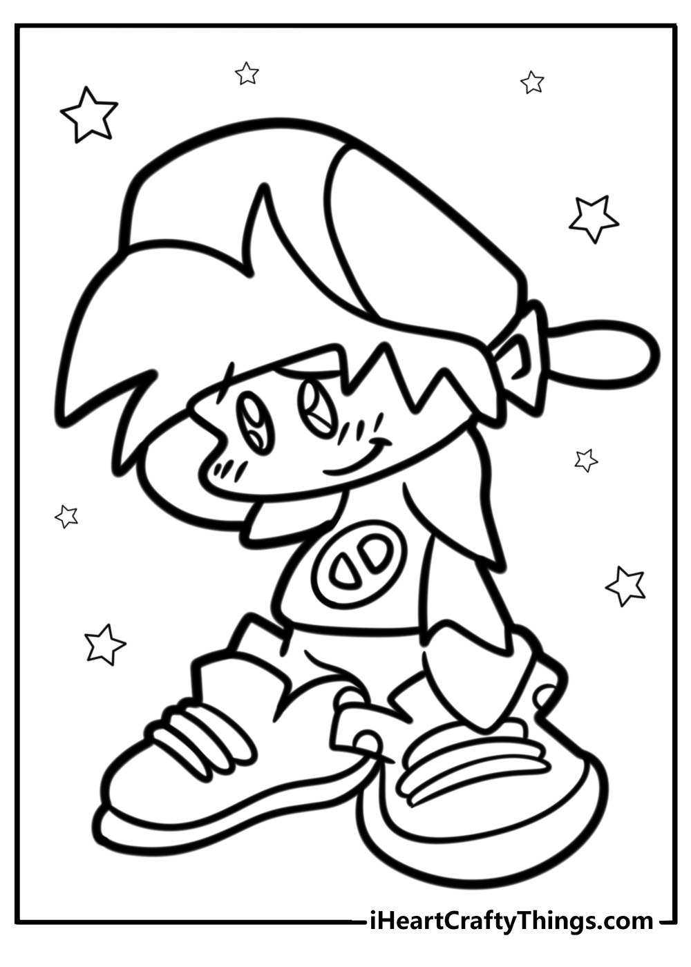 Fnf coloring pages