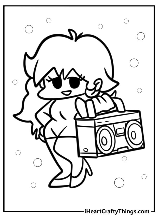 20 Friday Night Funkin’ Coloring Pages (Printable Free PDFs)