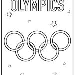 Olympic coloring pages