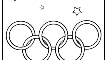 Olympic coloring pages