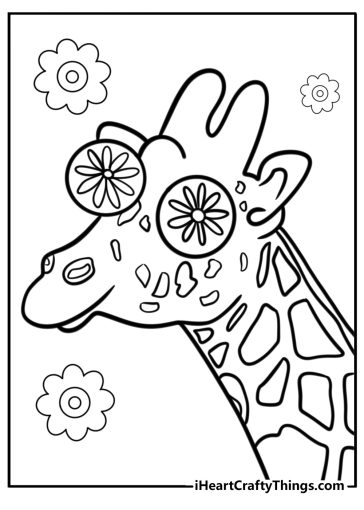 Preppy Coloring Page