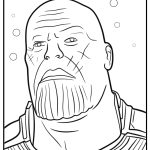 Thanos coloring pages