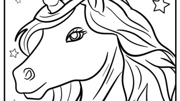 Alicorn coloring pages