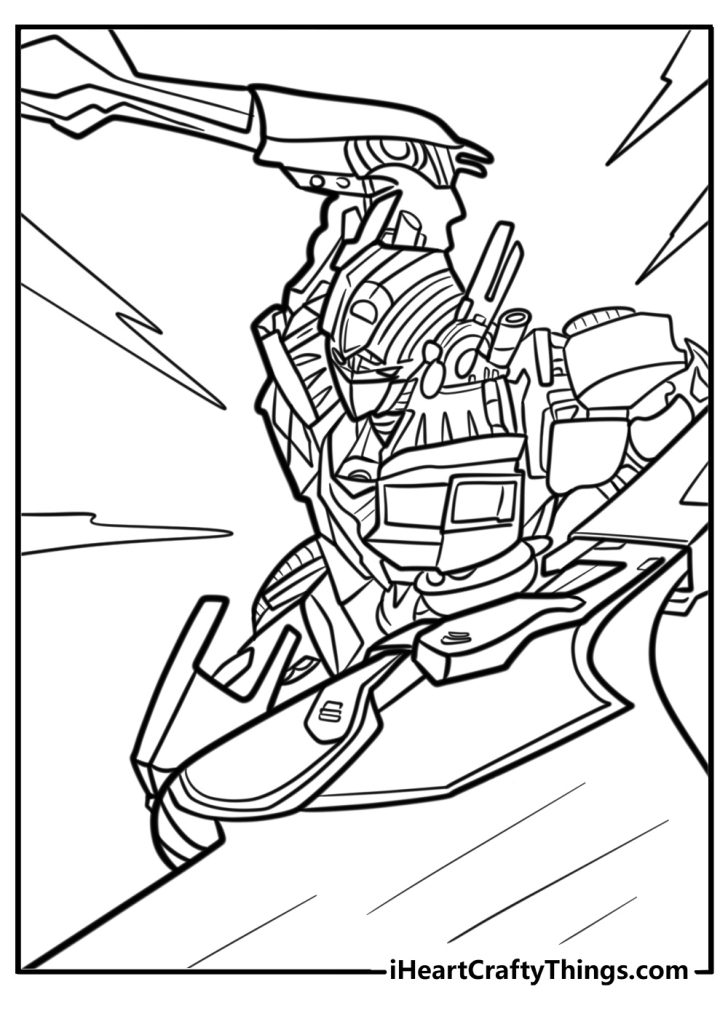 30 New Optimus Prime Coloring Pages (100% Free To Print)