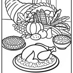 Cornucopia coloring pages